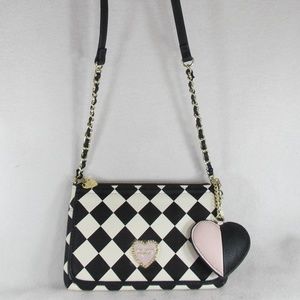 Betsey Johnson New York Handbag Purse Crossbody